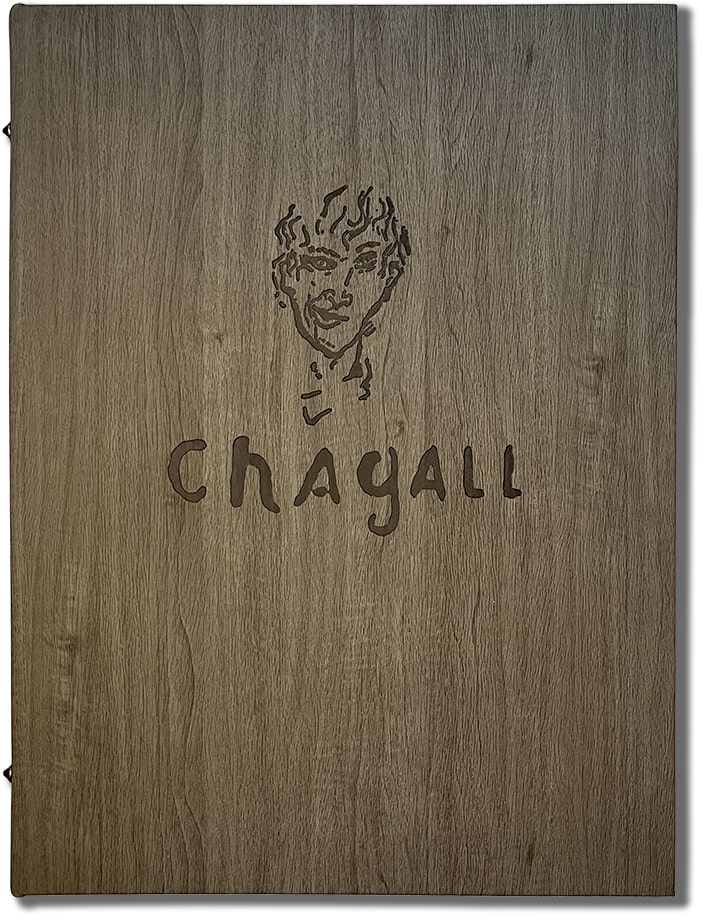 Menukaart Chagall