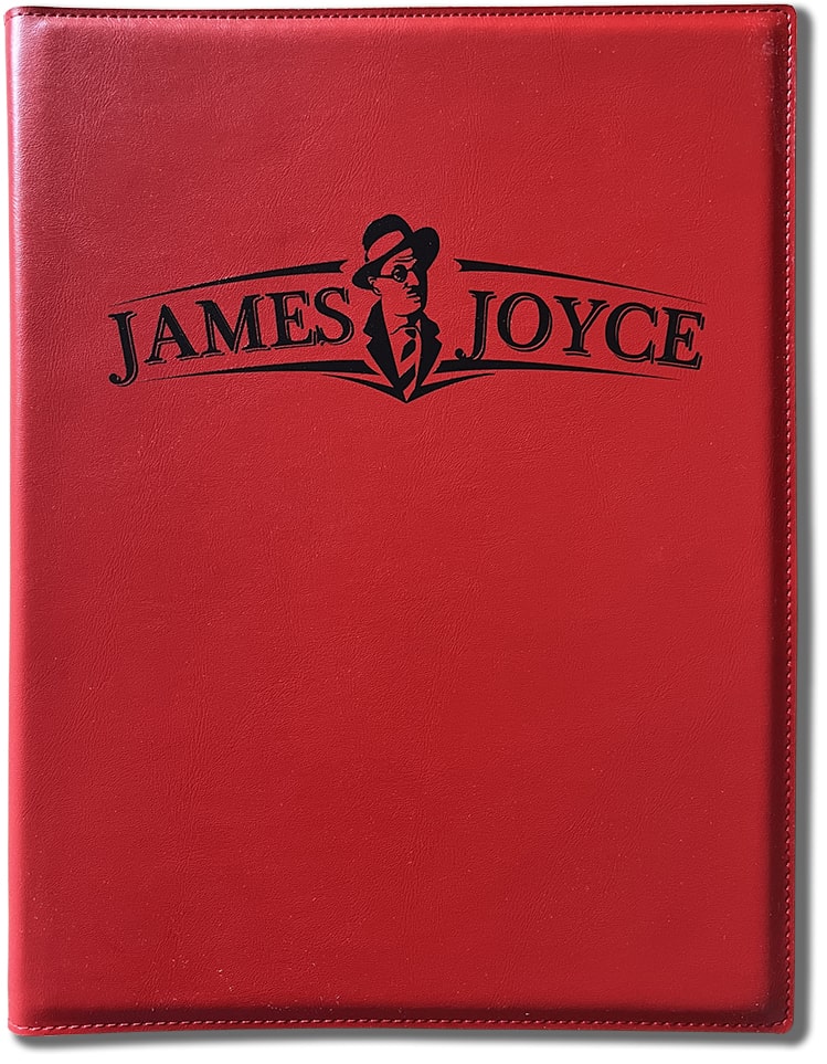 Menukaart James & Joyce