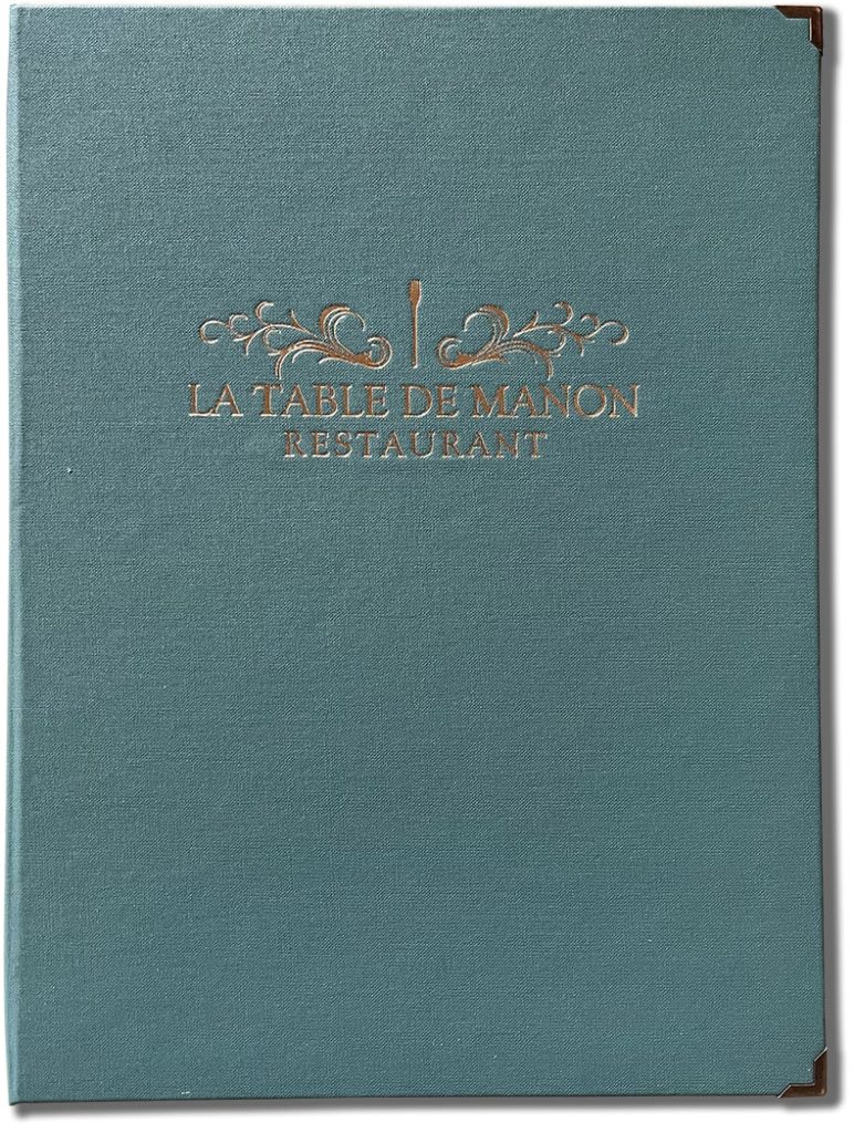 Menukaart La Table De Manon
