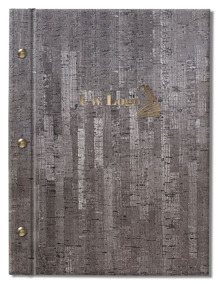 Schroeven en logo goudkleurig