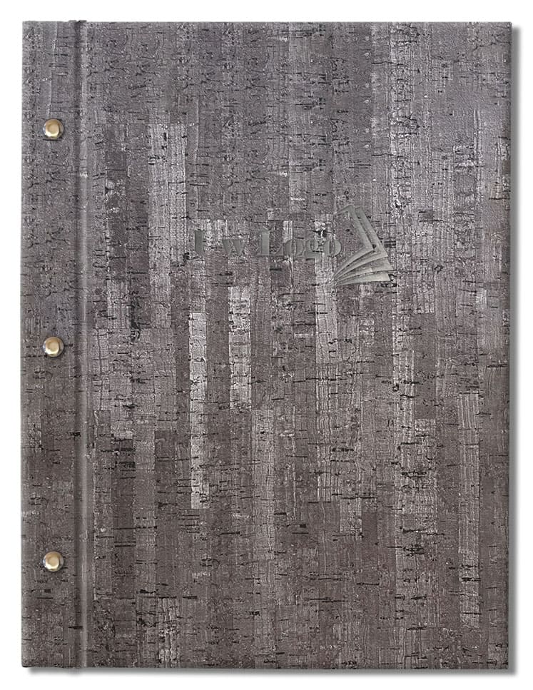 Schroeven en logo zilverkleurig