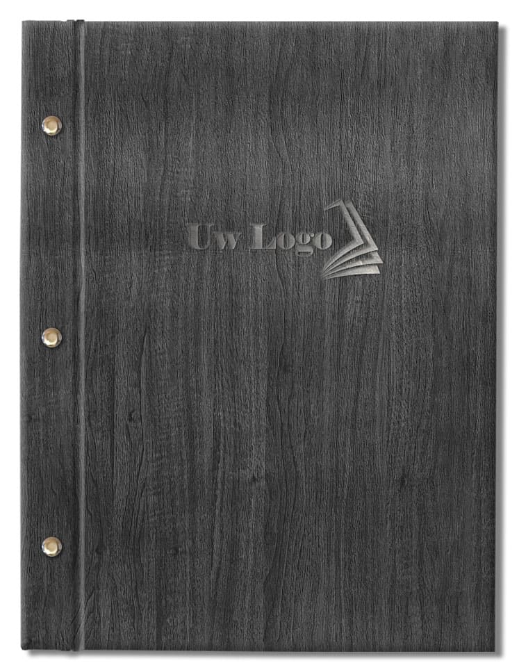 Schroeven en logo zilverkleurig