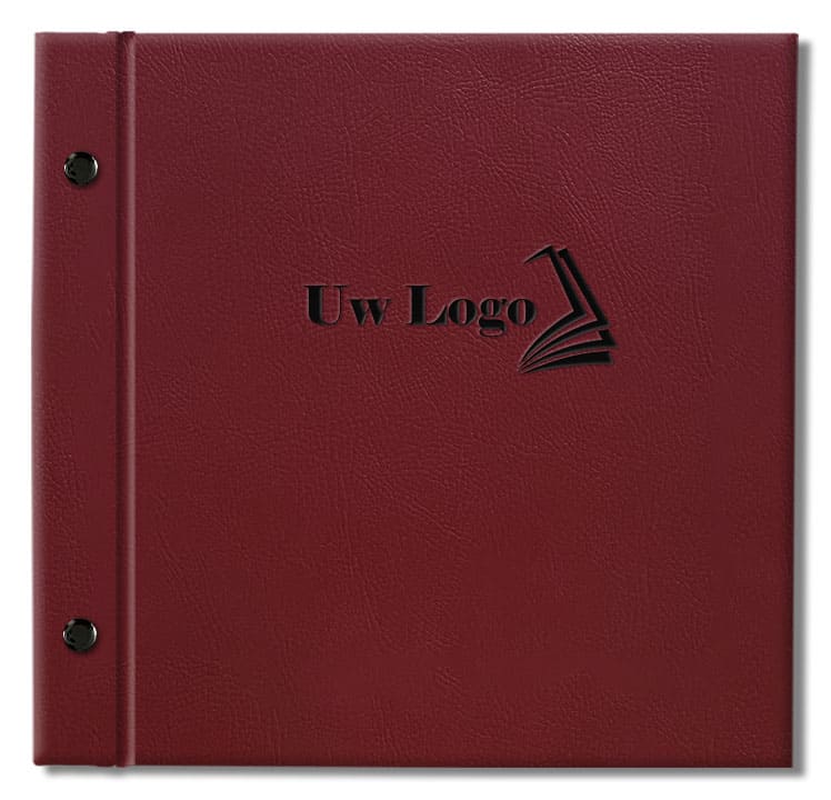 Schroeven en logo zwart