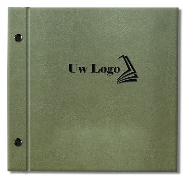 Schroeven en logo zwart