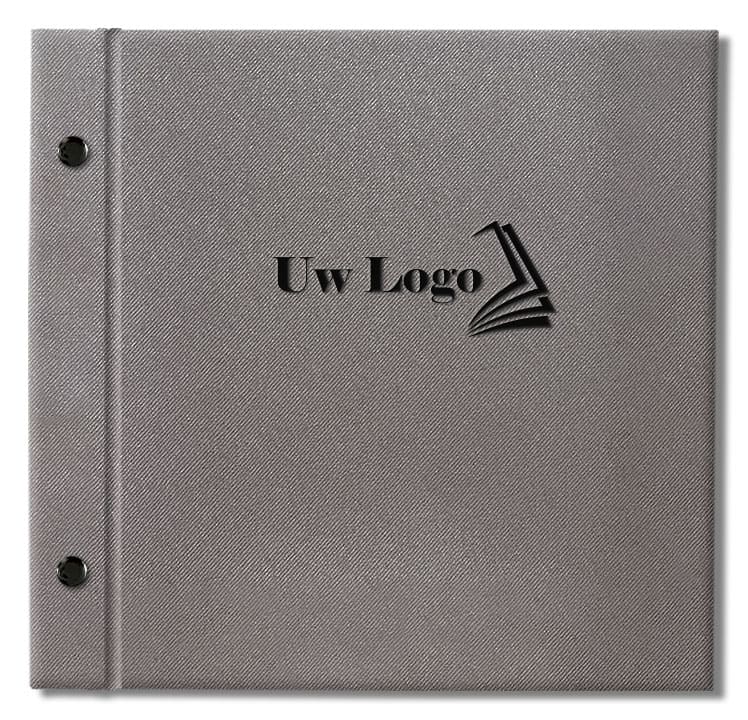 Schroeven en logo zwart