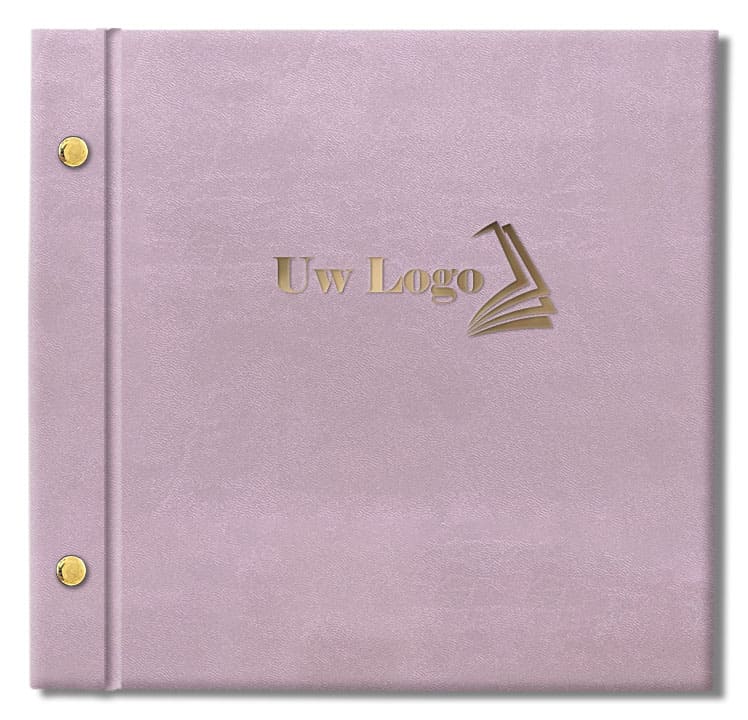 Schroeven en logo goudkleurig