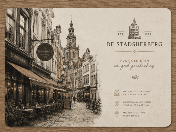 Placemat de statsherberg